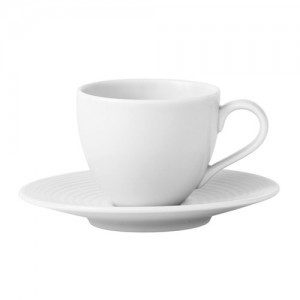 로얄덜튼 Maze White Espresso Saucer(컵받침)