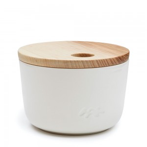 케흘러 Unit Storage Jar H8,5cm Ø11cm, White