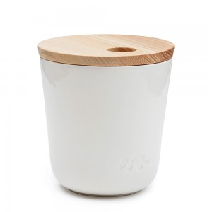 케흘러 Unit Storage Jar H11,5cm Ø11cm, White