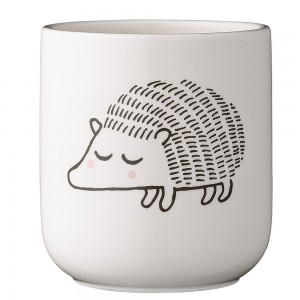 블루밍빌레 Mini Pot Hedgehog, White