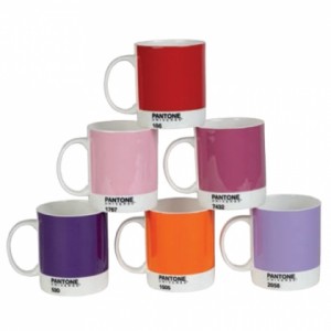 SET DE 6 MUGS PANTONE