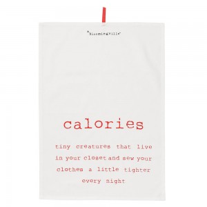 블루밍빌레 Calories Kitchen Towel