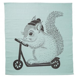 블루밍빌레 Mini Squirrel Rug 120x120cm