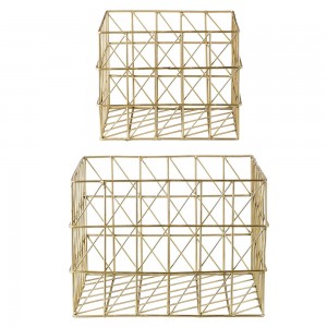 블루밍빌레 Square Storage 2pcs, Brass