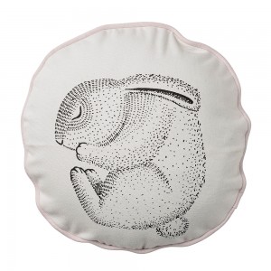 블루밍빌레 Sleeping Rabbit Pillow, Nude