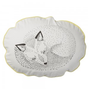 블루밍빌레 Sleeping Fox Pillow, Lemon