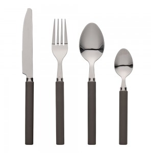 블루밍빌레 Cutlery set 4 pcs 18/0, Grey