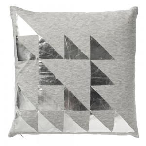 블루밍빌레 Pillow 45x45cm, Silver