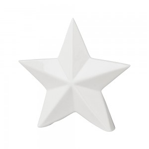 블루밍빌레 Decoration Star 14 cm, White