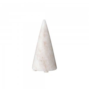 블루밍빌레 Decoration Cone Tree 10 cm, White