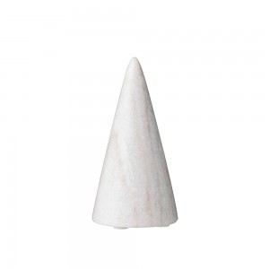 블루밍빌레 Decoration Cone Tree 15 cm, White