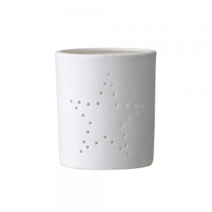 블루밍빌레 Star Votive 8,5 cm, White