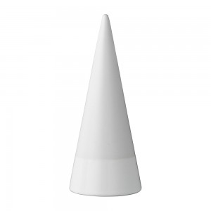 블루밍빌레 Decoration Cone Tree 19 cm, White