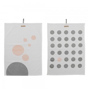 블루밍빌레 Dots Kitchen Towel 2pcs