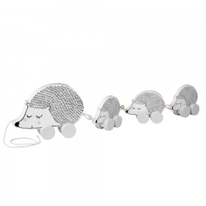 블루밍빌레 Mini Hedgehog 4 Pcs, White