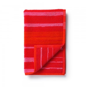 마리메꼬 Rotti Guest Towel 30x50cm, Red