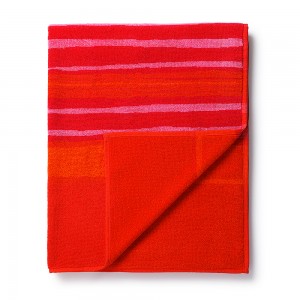 마리메꼬 Rotti Bath Towel 75x150cm, Red