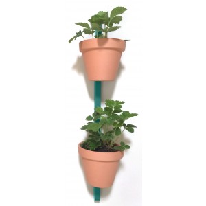 XPOT Wall fixation - For 2 flowerpots / H 100 cm