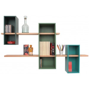 Max XL Shelf - Double - 3 boxes + 2 shelves