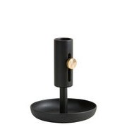 Granny Small Candle stick - Steel & brass