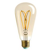 Whirly Willis Filament LED bulb E27 - E27 - 4W, 140 Lumen