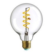 Whirly Wyatt Filament LED bulb E27 - E27 - 4W, 180 Lumen