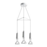 Chandelier Drop Top Pendant - 3 arms - LED bulbs included