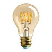 Whirly Wanda Filament LED bulb E27 - E27 - 4W, 140 Lumen