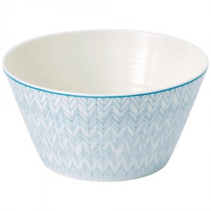 로얄덜튼 파스텔 포슬린 시리얼 볼 Pastels Porcelain Cereal Bowl, Blue