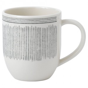 로얄덜튼 ED Ellen Degeneres Grey Line Mug