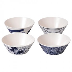 로얄덜튼 퍼시픽 멜라민 시리얼 볼 Pacific Melamine Cereal Bowl Set of 4