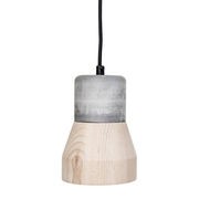 Cement Wood Pendant