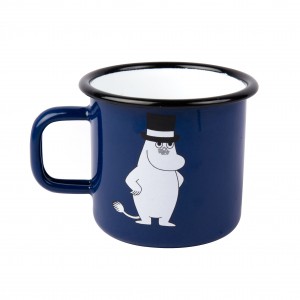 Moomin papa enamel mug