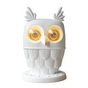 Ti-vedo Table lamp - Ceramic owl - H 41 cm