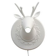 Marnin Wall light - Ceramic deer - Ø 43 x H 36 cm