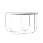 Cage End table - 44 x 43 cm / Marble