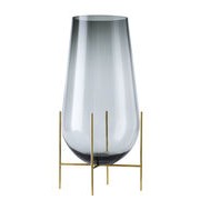 Echasse Vase - H 60 cm / Glass & brass