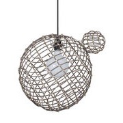 Sphere Large Pendant - / Bamboo - Ø 40 cm