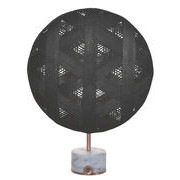 Chanpen Hexagon Table lamp - Ø 36 cm - Triangle patterns