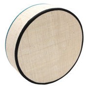 Tambourin Wall light - Raffia / Ø 25 - Not electrified