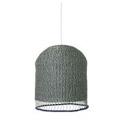 Braided Tall Lampshade - / Ø 28 x H 45 cm - Hand woven paper