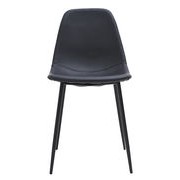 하우스닥터 Forms Padded chair - / Imitation leather & steel