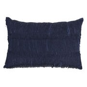 Cushion - / 60 x 40 cm - Fringes