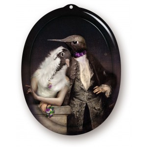 The Boudoir - Lovebirds Tray - Frame H 26 cm