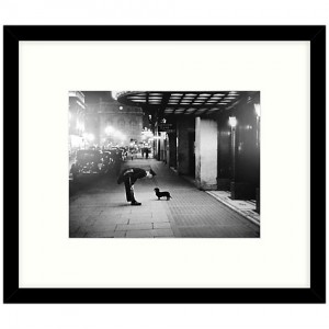 게티 이미지 갤러리 Commissionaire's Dog Framed Print