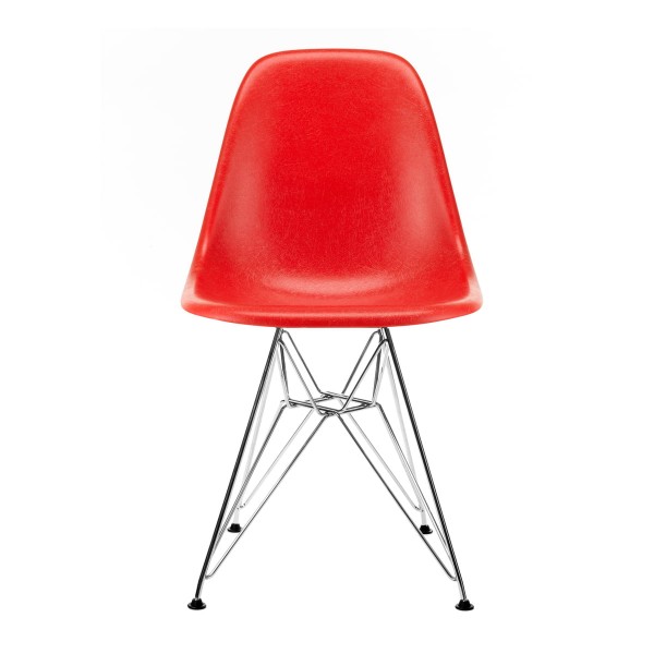 비트라 Eames fibreglass side chair dsr